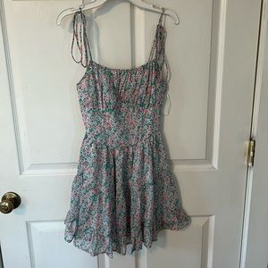 Floral mini dress